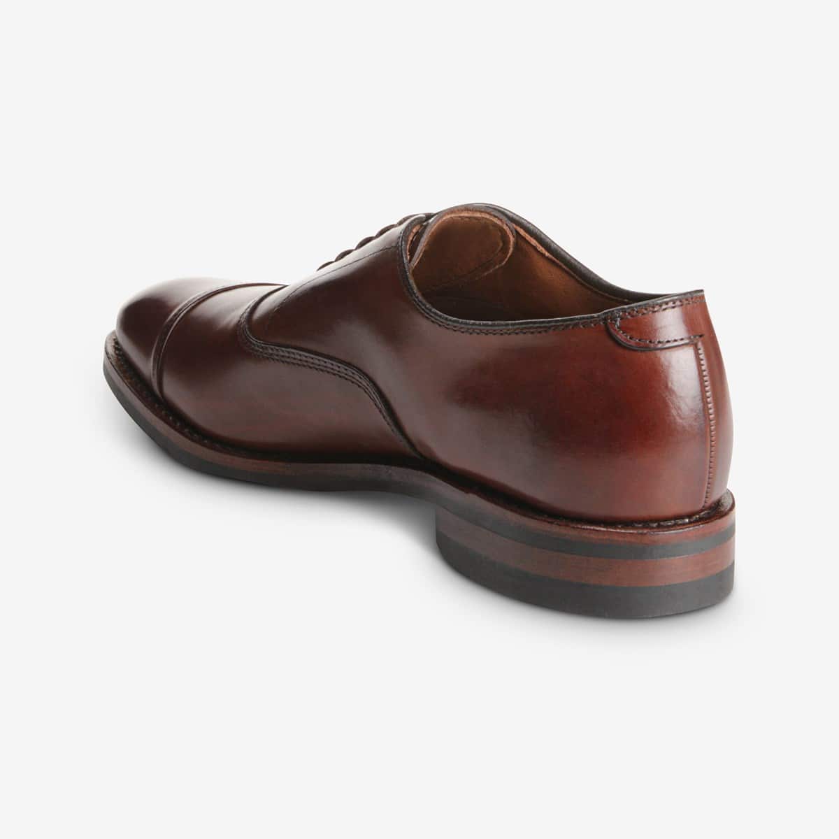 ALLEN EDMONDS PARK AVENUE WITH DANITE RUBBER SOLE - DARK CHILI