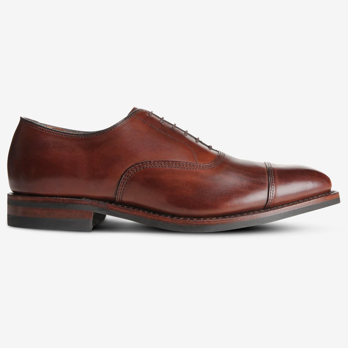 ALLEN EDMONDS PARK AVENUE WITH DANITE RUBBER SOLE - DARK CHILI