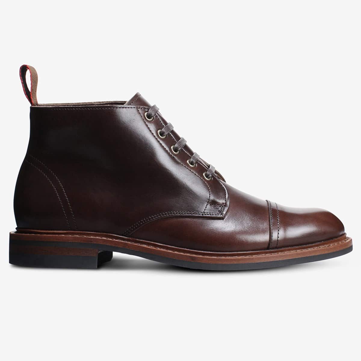 ALLEN EDMONDS PATTON WEATHERPROOF CAP-TOE BOOT - BROWN