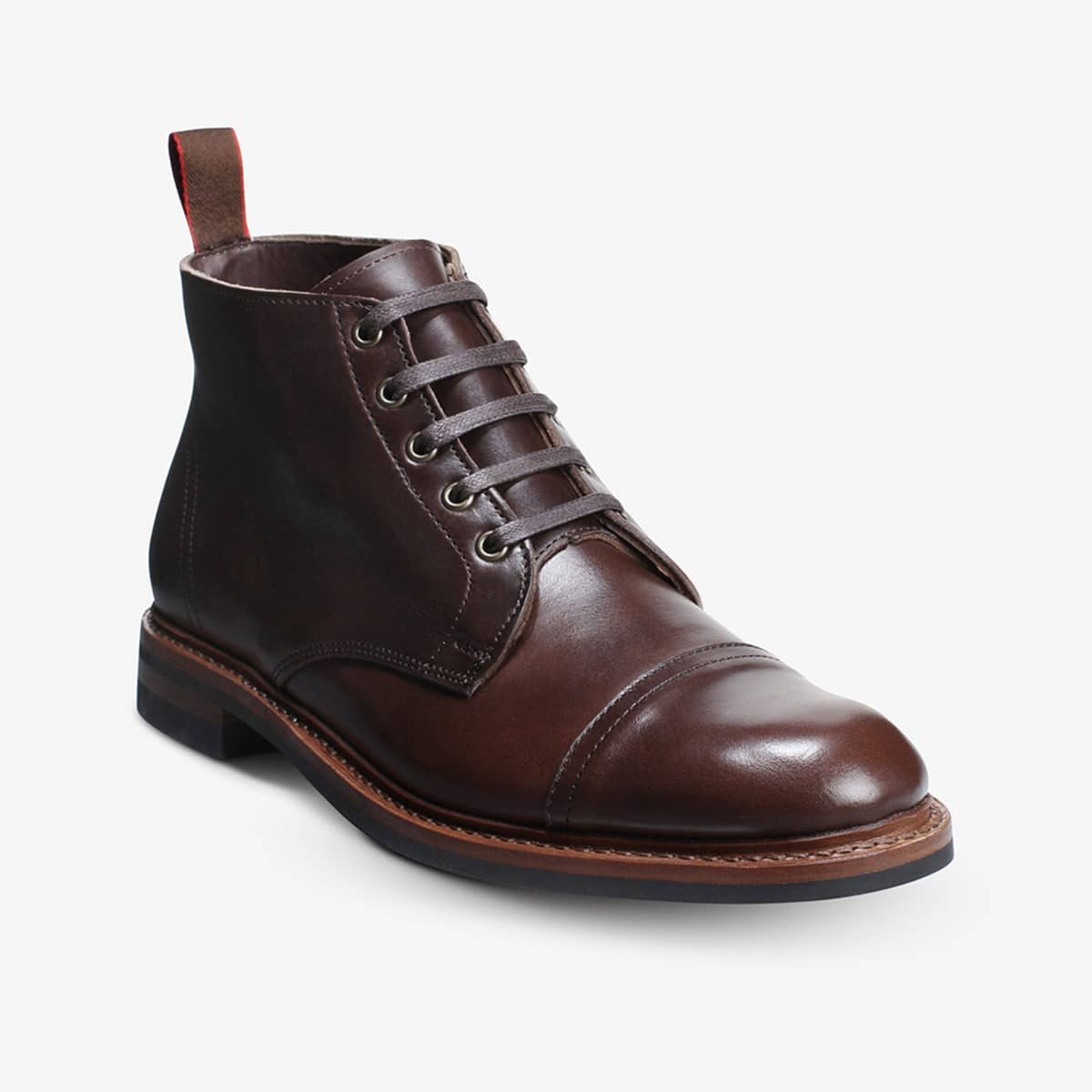 ALLEN EDMONDS PATTON WEATHERPROOF CAP-TOE BOOT - BROWN