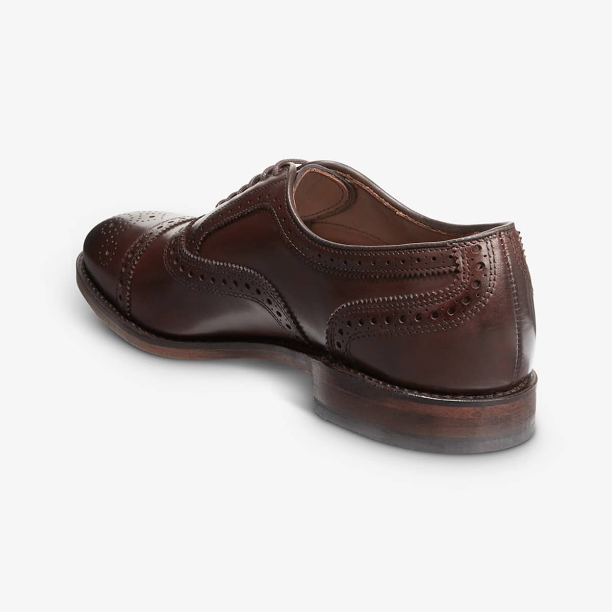 ALLEN EDMONDS STRAND CAP-TOE OXFORD - MAHOGANY