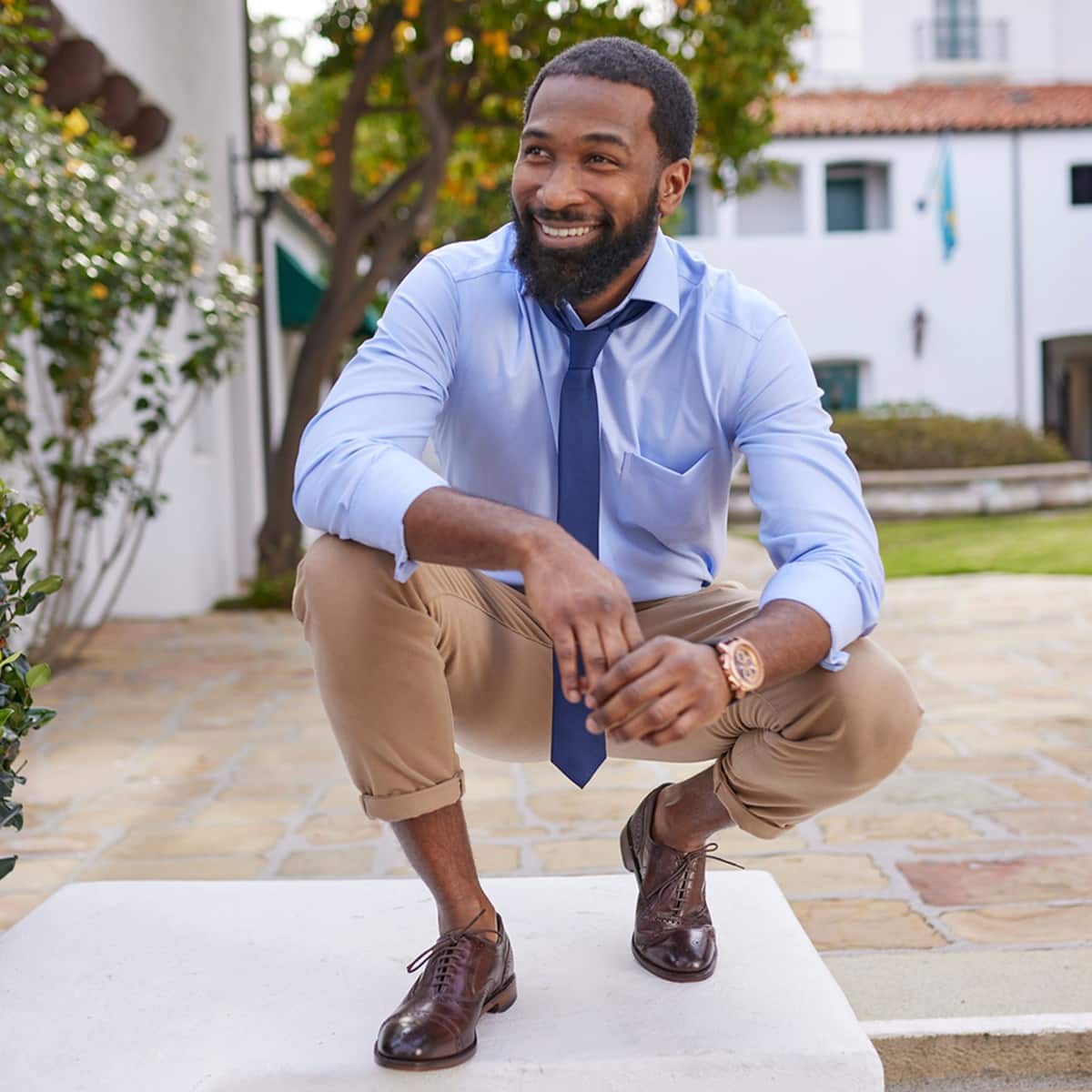 ALLEN EDMONDS STRAND CAP-TOE OXFORD - MAHOGANY