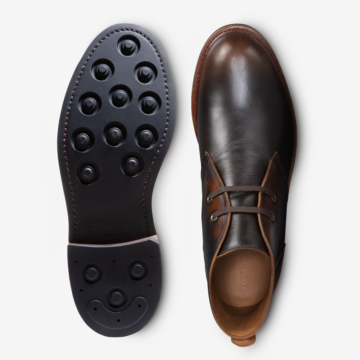 ALLEN EDMONDS CHANDLER CHUKKA BOOT - ANTIQUE HICKORY