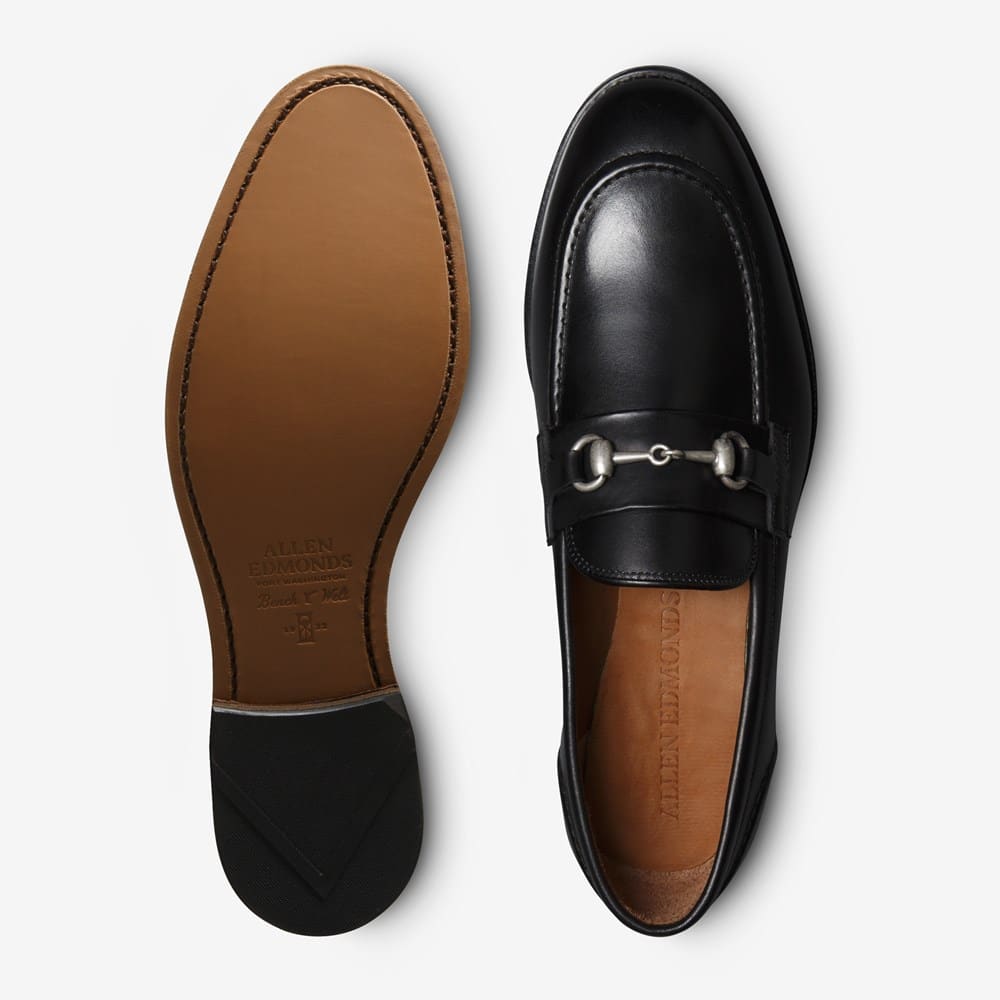 ALLEN EDMONDS RANDOLPH BIT LOAFER - BLACK