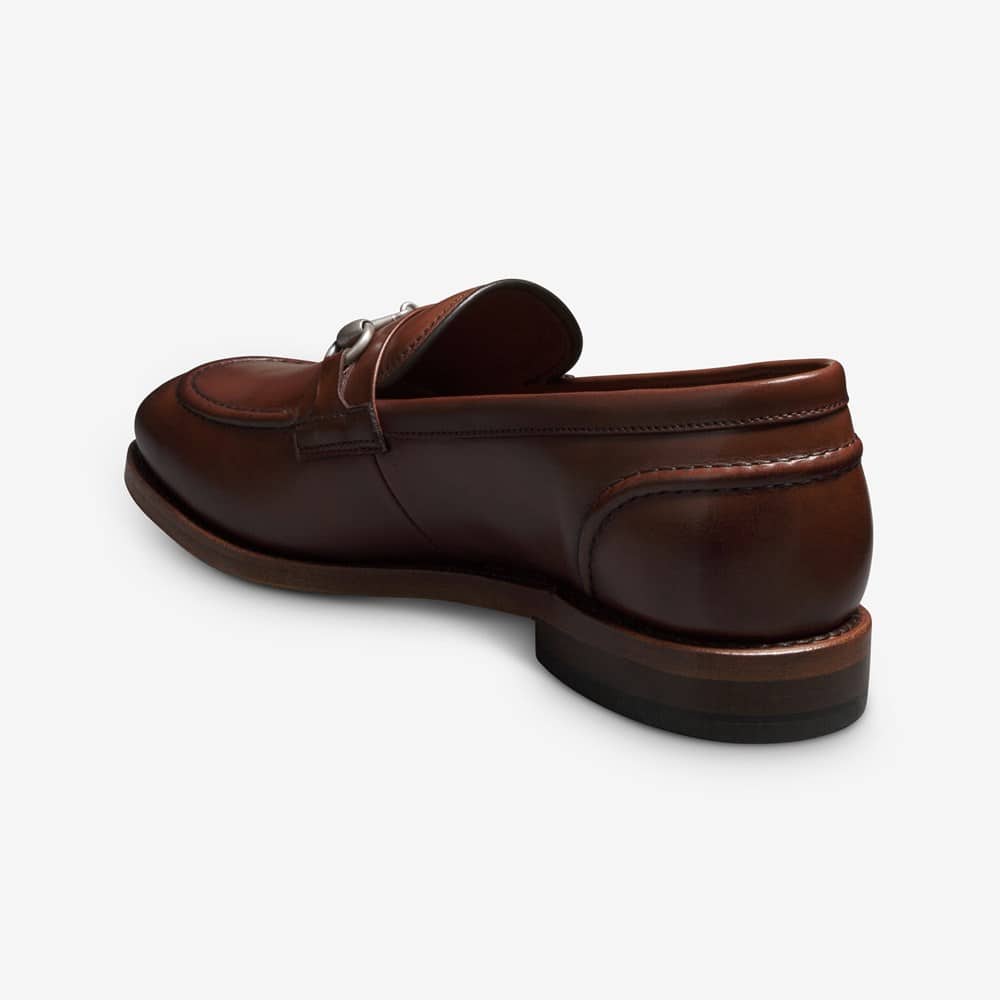 ALLEN EDMONDS RANDOLPH BIT LOAFER - CHILI