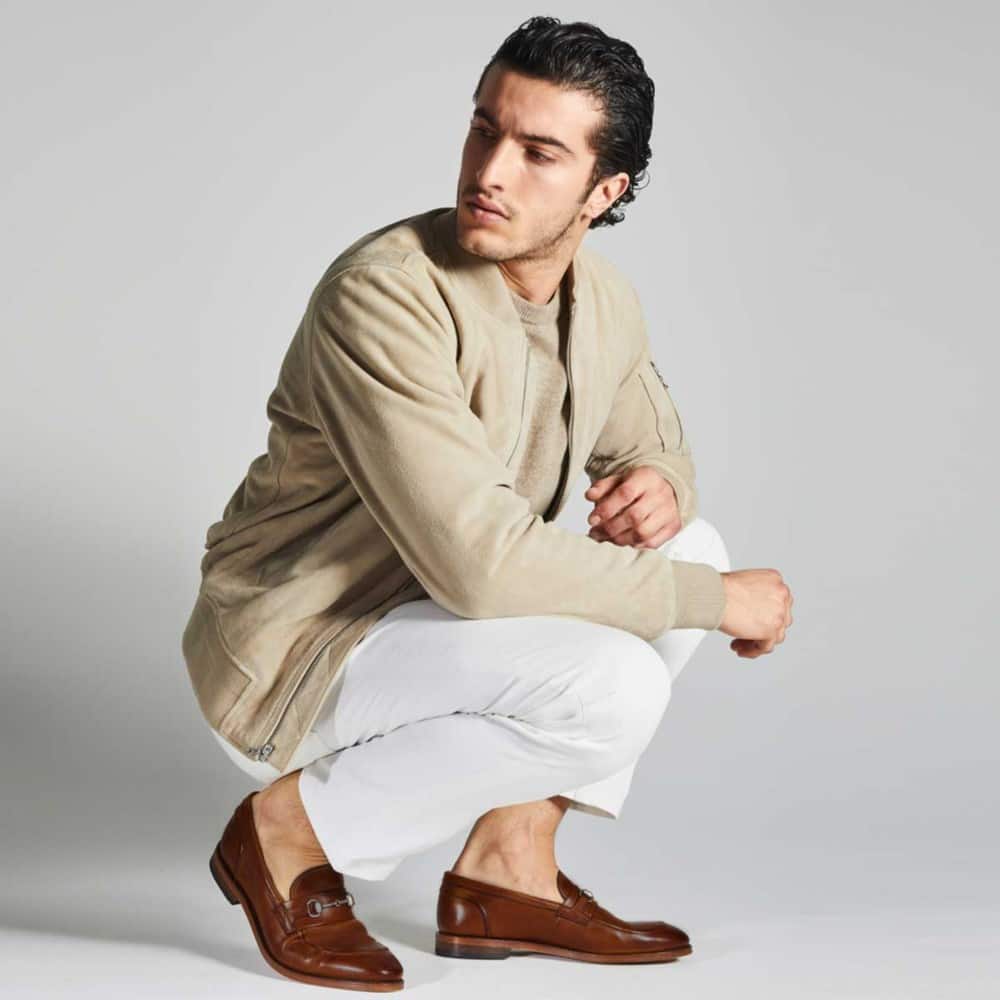 ALLEN EDMONDS RANDOLPH BIT LOAFER - CHILI