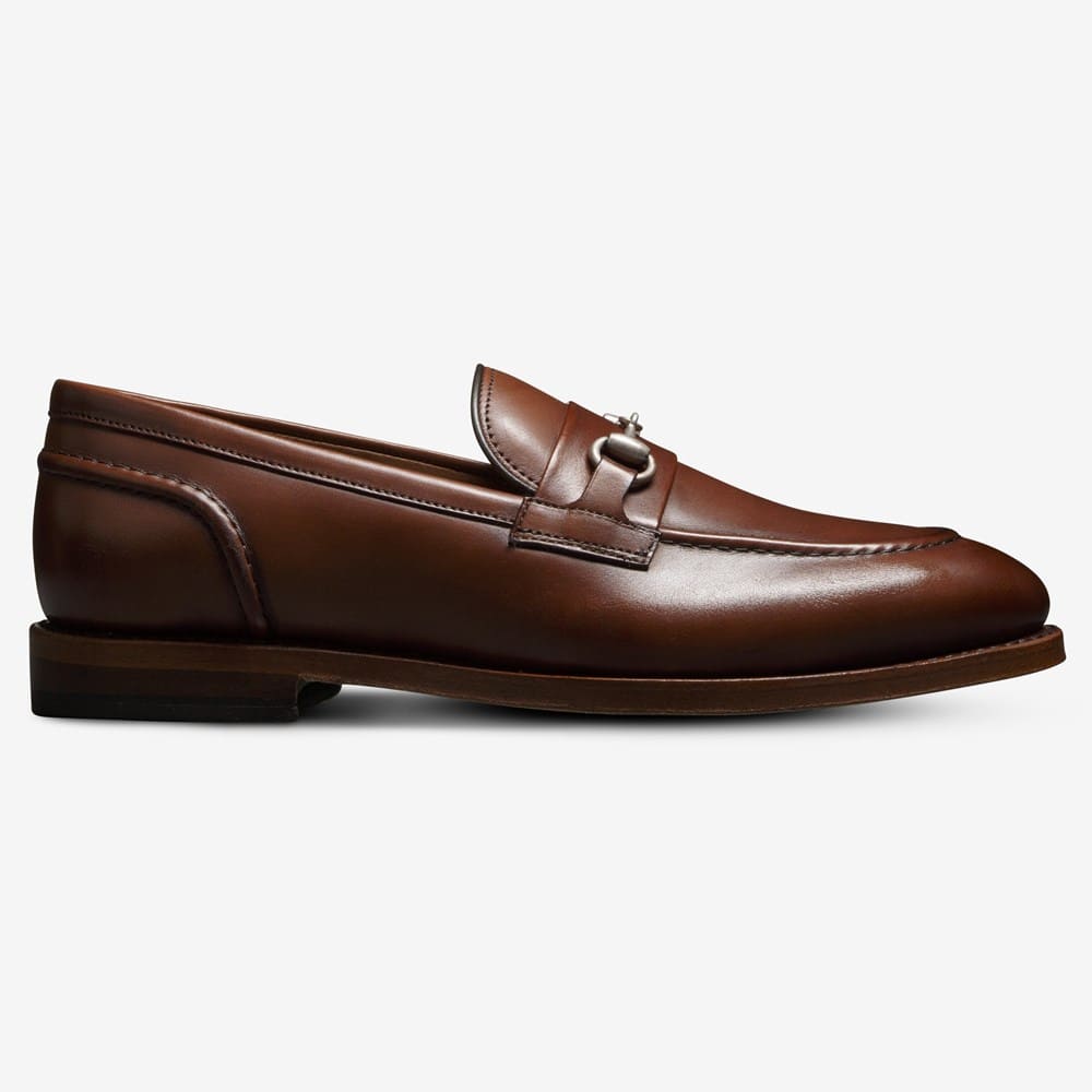 ALLEN EDMONDS RANDOLPH BIT LOAFER - CHILI