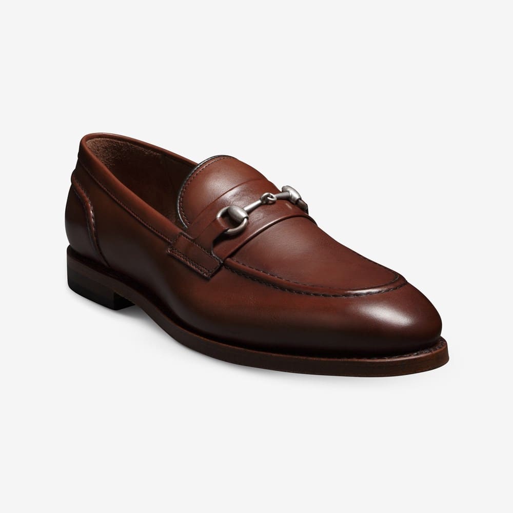 ALLEN EDMONDS RANDOLPH BIT LOAFER - CHILI