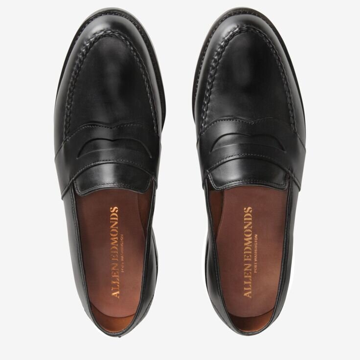 ALLEN EDMONDS RANDOLPH PENNY 乐福鞋 - 黑色