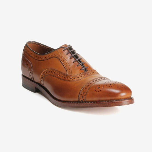ALLEN EDMONDS STRAND CAP-TOE OXFORD - WALNUT