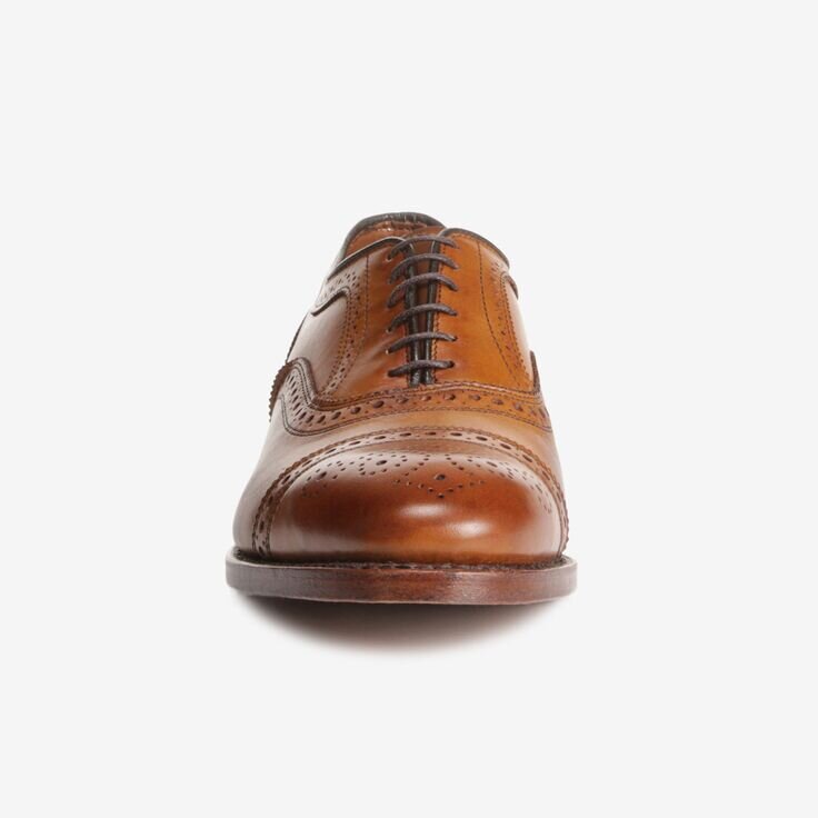ALLEN EDMONDS STRAND CAP-TOE OXFORD - WALNUT