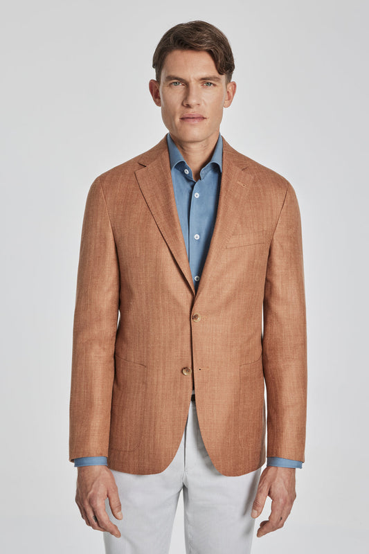 JACK VICTOR MORTON COPPER TONAL BLAZER