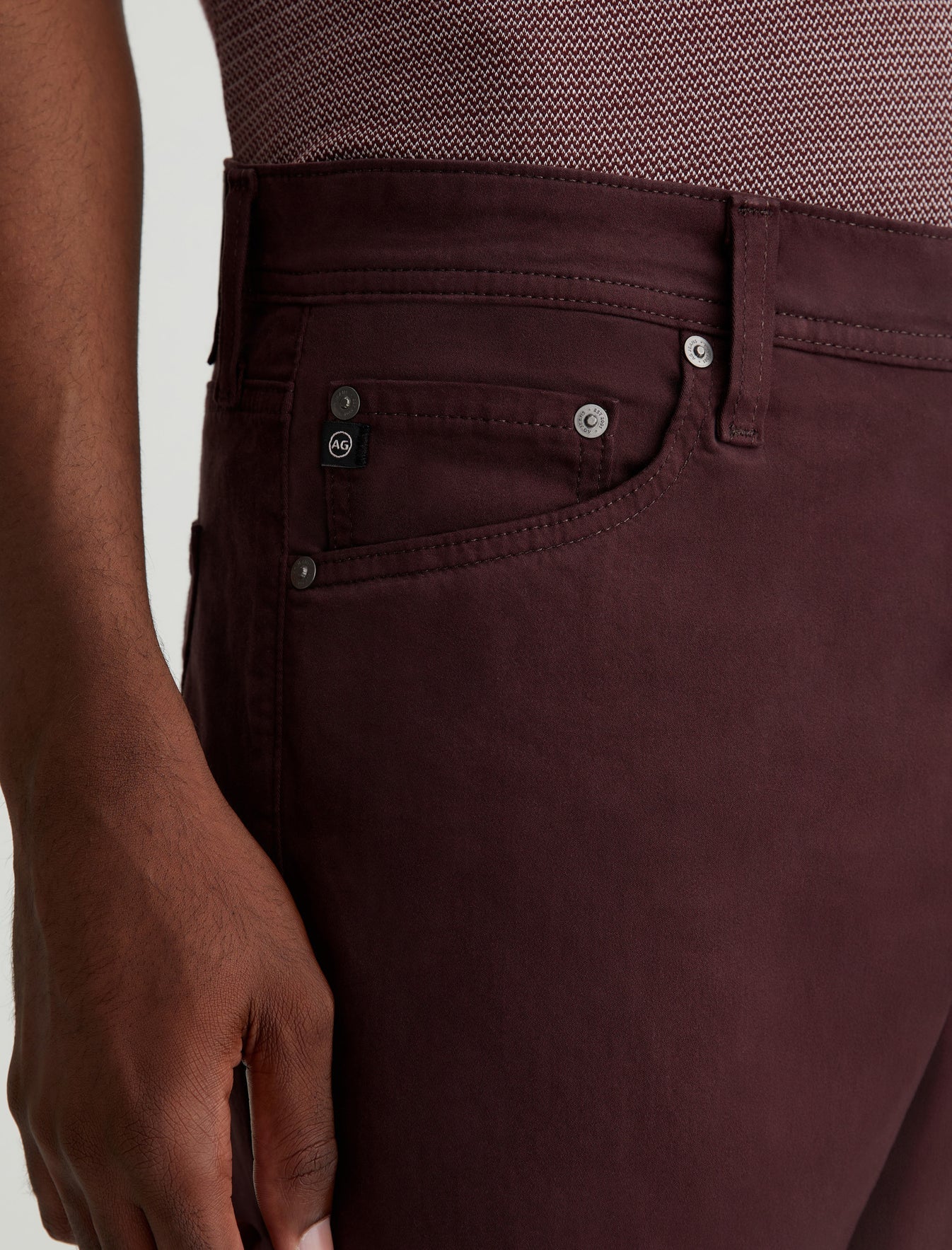 AG JEANS TELLIS SUD IN PINOT NOIR