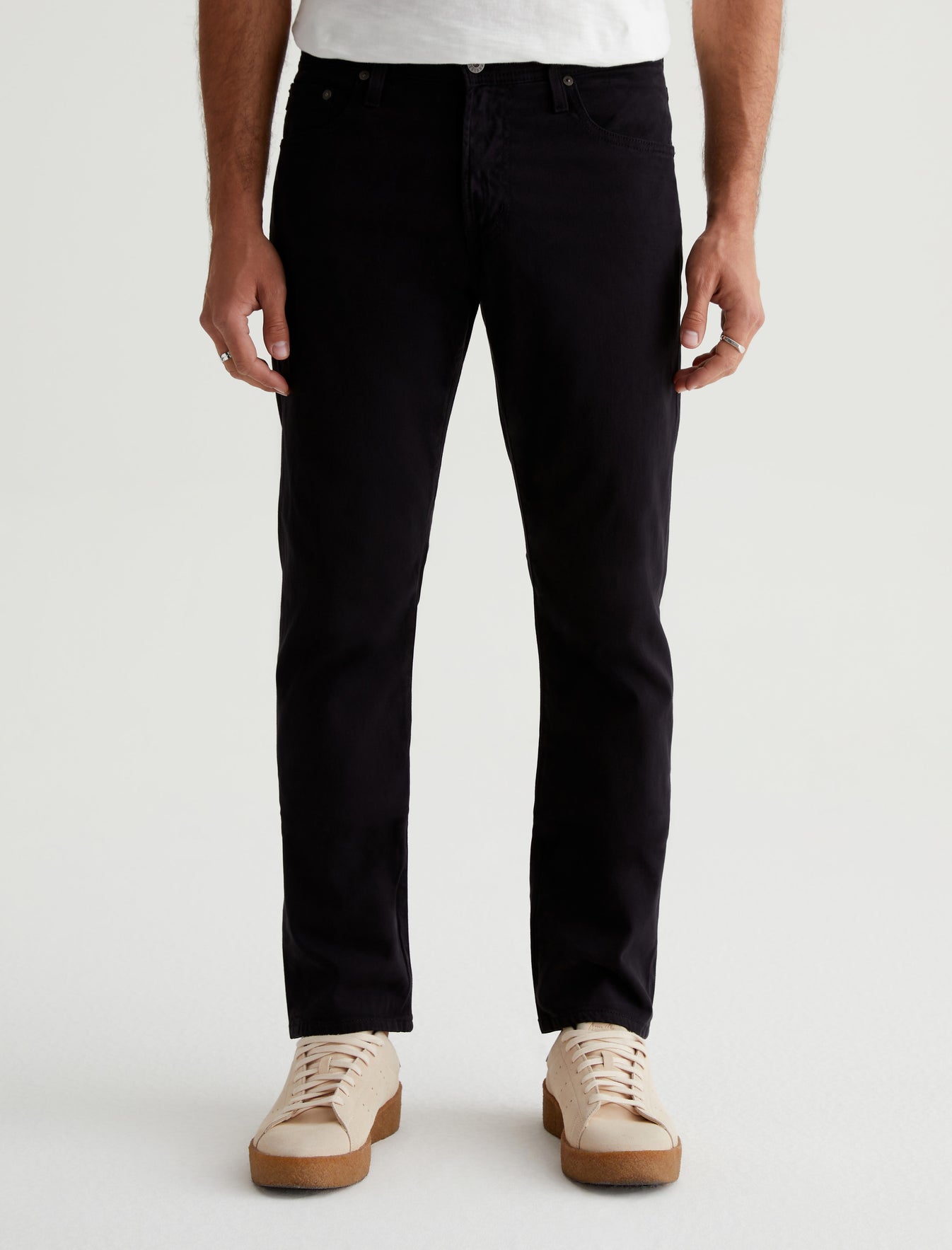 AG JEANS TELLIS SUD IN SUPER BLACK