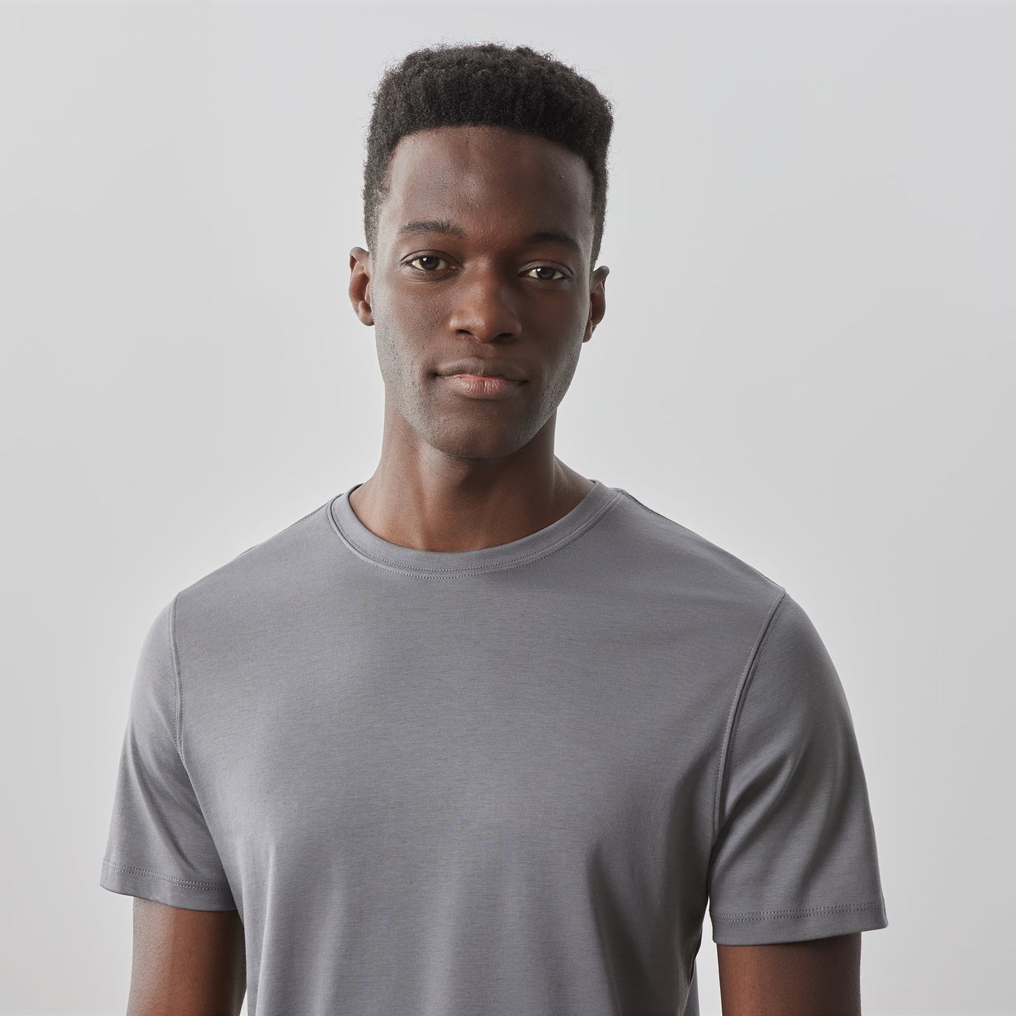 Robert Barakett Pima Cotton Tee (Warm Ash)