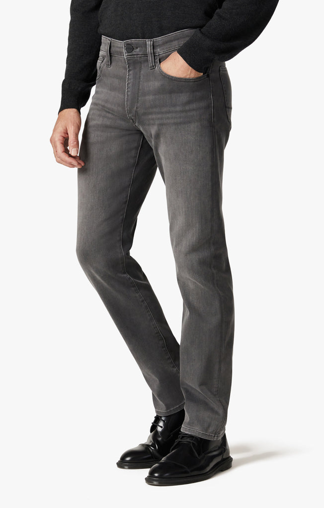 34 HERITAGE COOL TAPERED LEG JEANS (MID SMOKE URBAN)