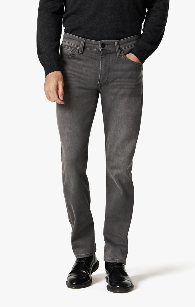 34 HERITAGE COOL TAPERED LEG JEANS (MID SMOKE URBAN)