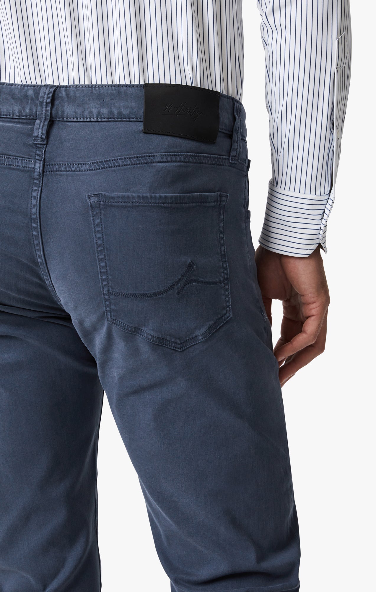 34 HERITAGE COURAGE STRAIGHT LEG PANT (DARK DENIM TWILL)