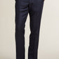 Navy Blue Sharkskin Suit