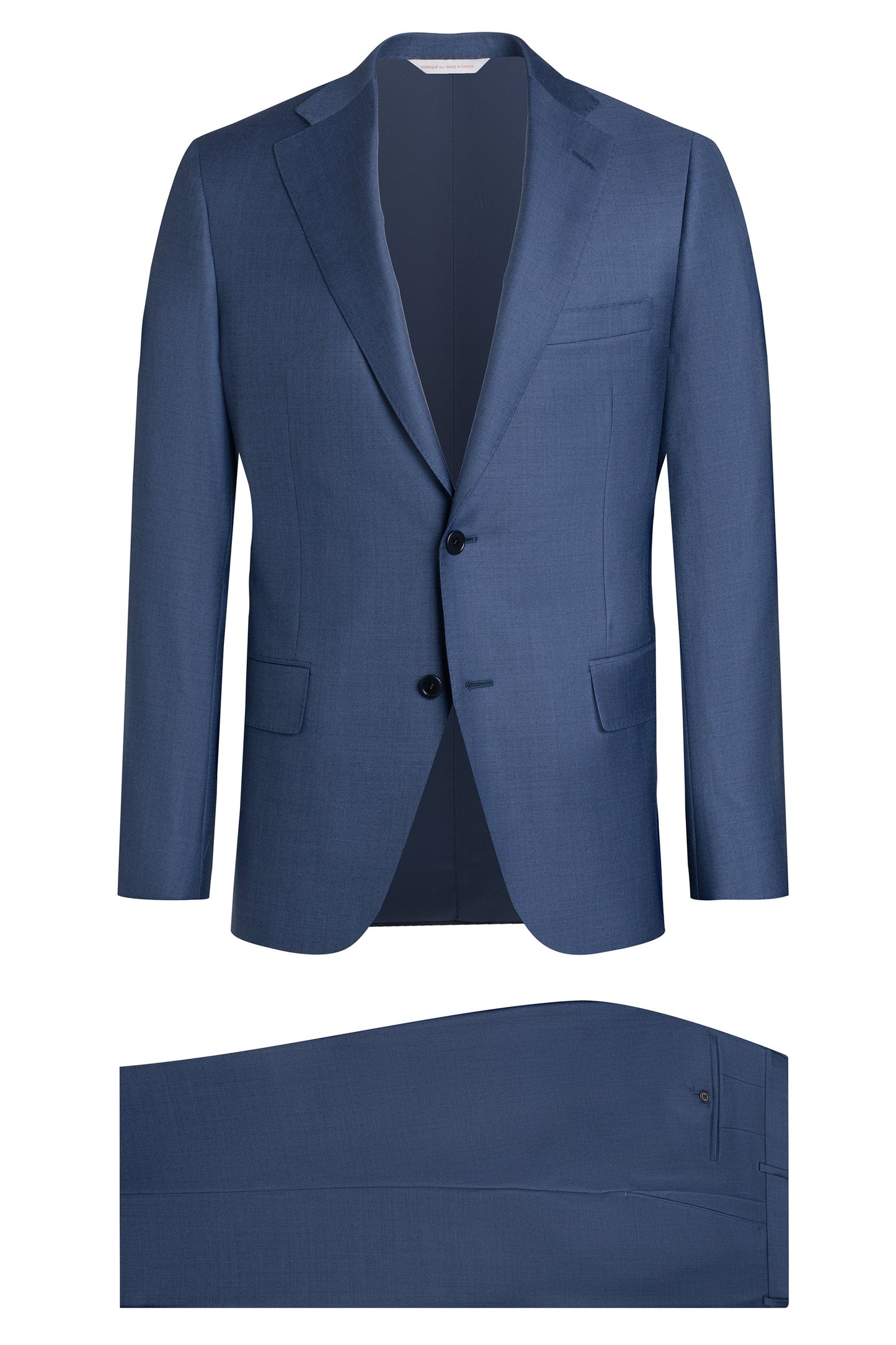 BLUE SHARKSKIN LORO PIANA TASMANIAN SUIT