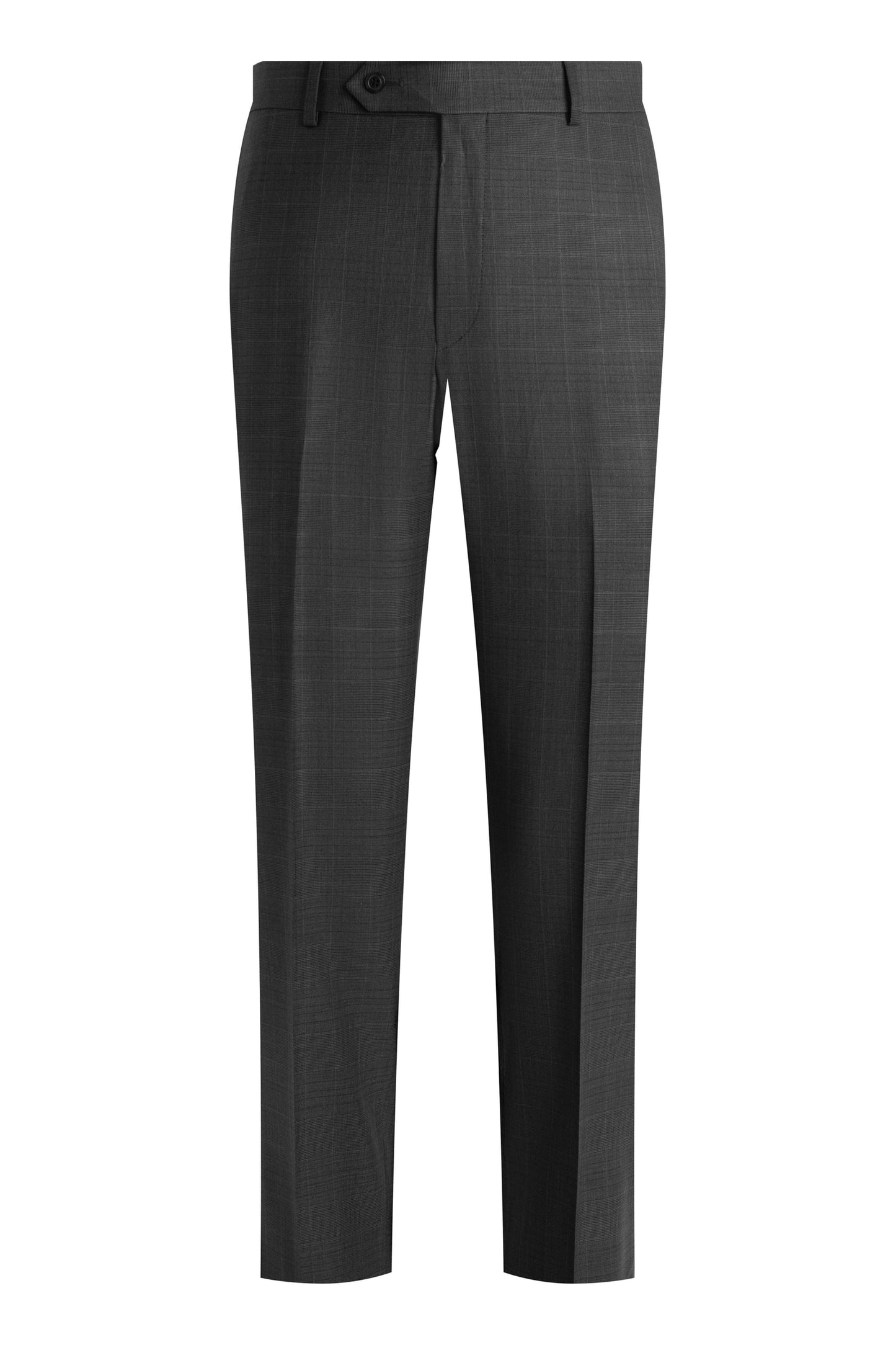 CHARCOAL PLAID PERFORMANCE SUIT