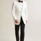 Ivory Shawl Collar Dinner Jacket