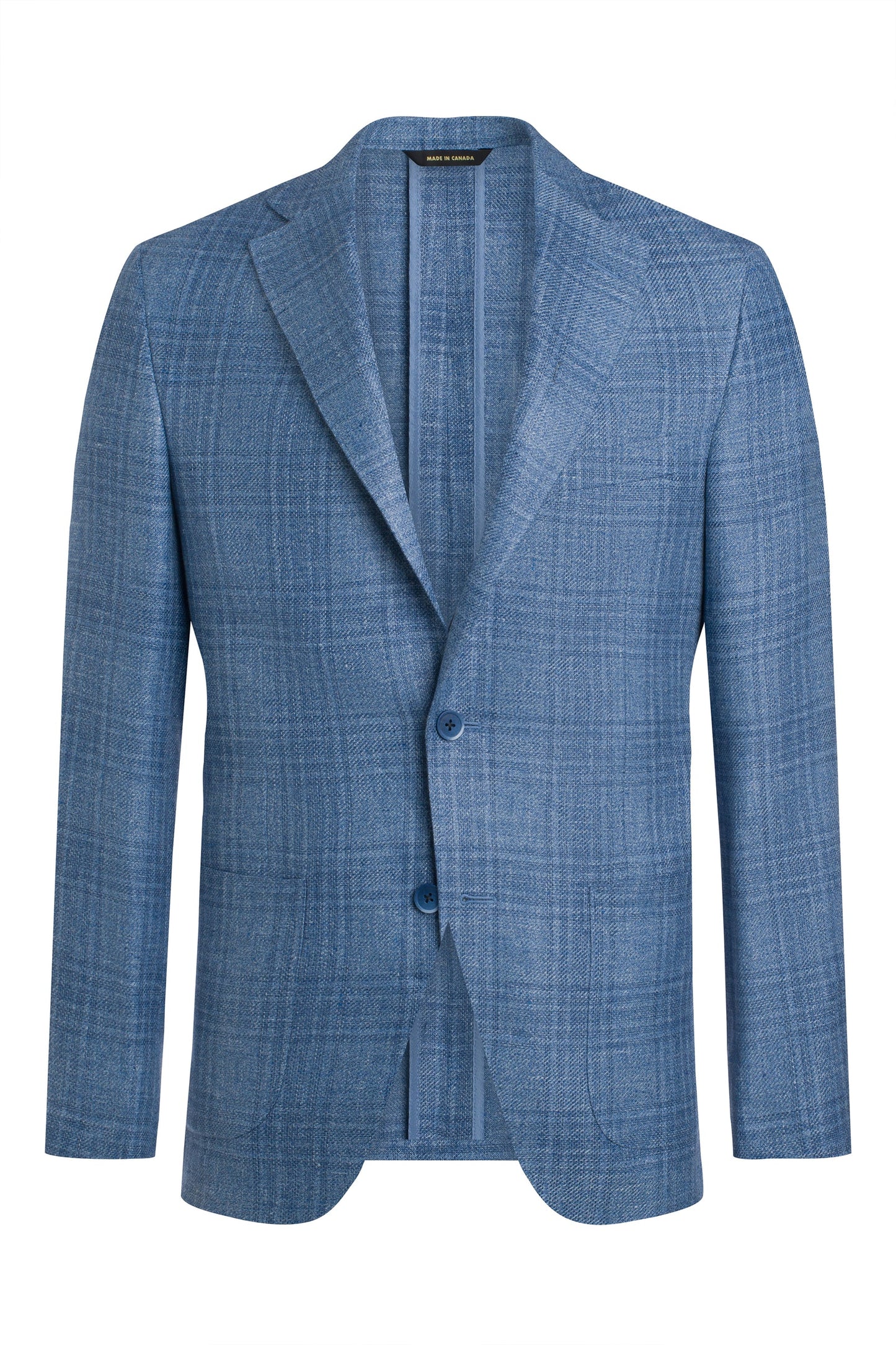 Light Blue Zegna Blended Linen Jacket