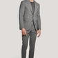 GREY SOLID WOOL STRETCH SUIT (Esprit)