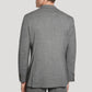 GREY SOLID WOOL STRETCH SUIT (Esprit)