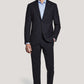 NAVY SOLID WOOL STRETCH SUIT (Esprit)