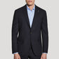 NAVY SOLID WOOL STRETCH SUIT (Esprit)