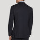 NAVY SOLID WOOL STRETCH SUIT (Esprit)