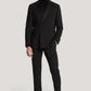 Black Super 130's Double Breasted Peak Tuxedo