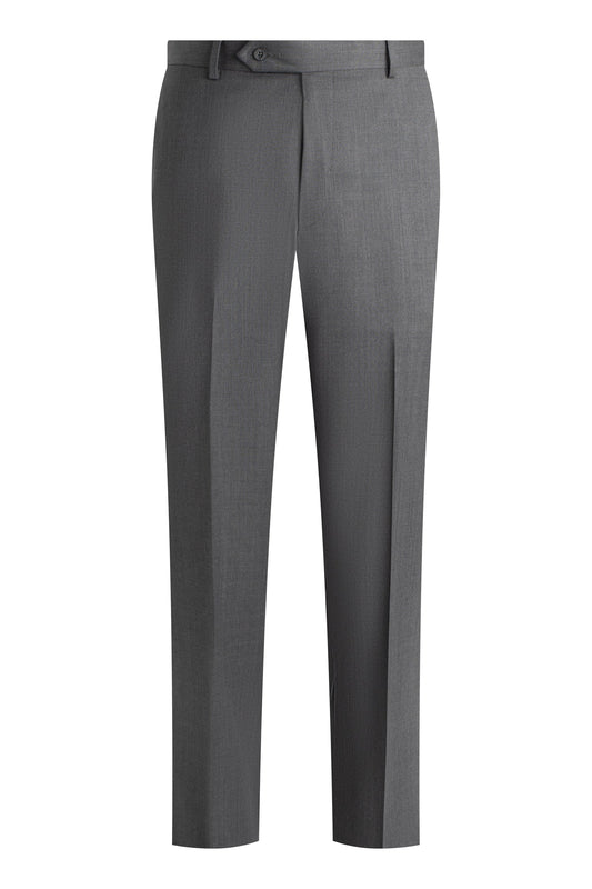 Mid Grey Smart Wool Super 110's Trouser