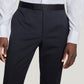 Navy Super 130's Tuxedo Pants