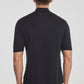 SetiCo Cotton and Silk Knit Polo in Midnight