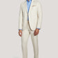 Solid Cream, Wool, Cotton, Silk Suit