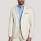 Solid Cream, Wool, Cotton, Silk Suit