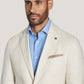 Solid Cream, Wool, Cotton, Silk Suit