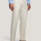 Solid Cream, Wool, Cotton, Silk Suit