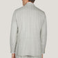 Light Grey Double Breasted Pinstripe Suit