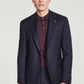 NAVY PLAID SUIT - WOOL BY LORO PIANA