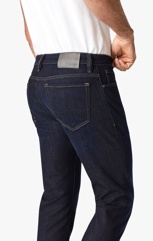 34 HERITAGE COOL TAPERED LEG JEANS (RINSE BRUSH SOFT)