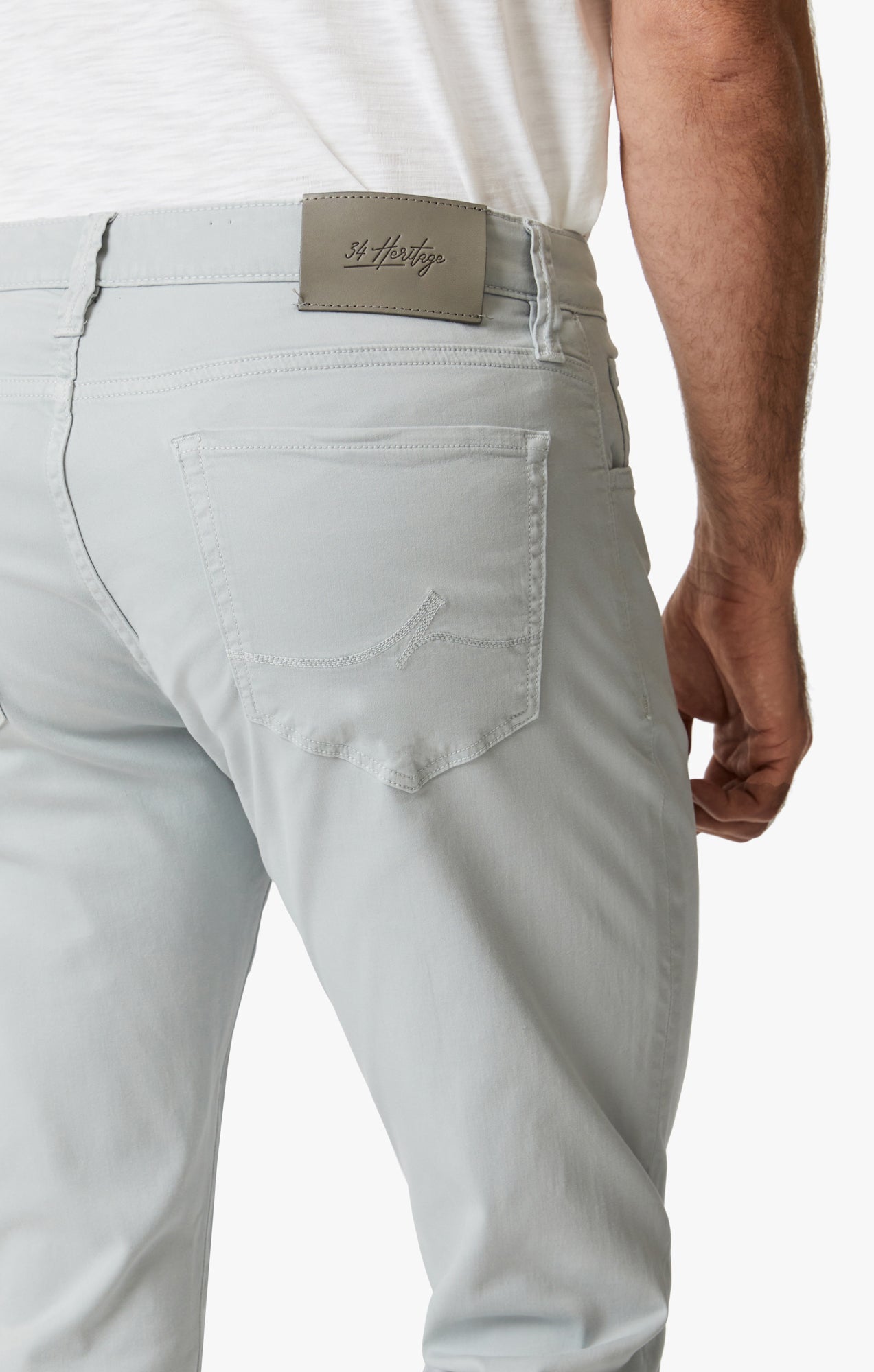 34 HERITAGE COOL TAPERED LEG PANTS (PEARL TWILL)