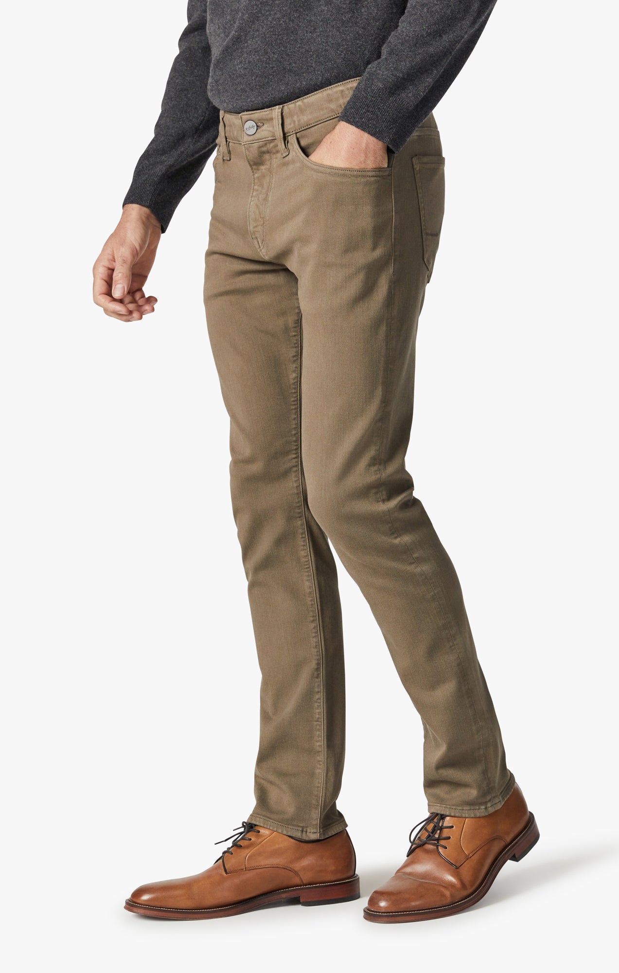 34 HERITAGE COOL TAPERED LEG PANTS (WALNUT COMFORT)