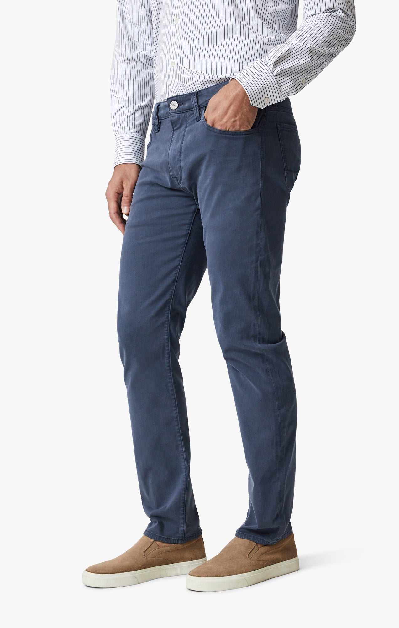 34 HERITAGE COURAGE STRAIGHT LEG PANT (DARK DENIM TWILL)