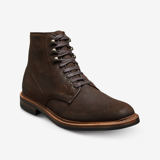 ALLEN EDMONDS HIGGINS MILL WEATHERPROOF BOOT - BROWN SUEDE