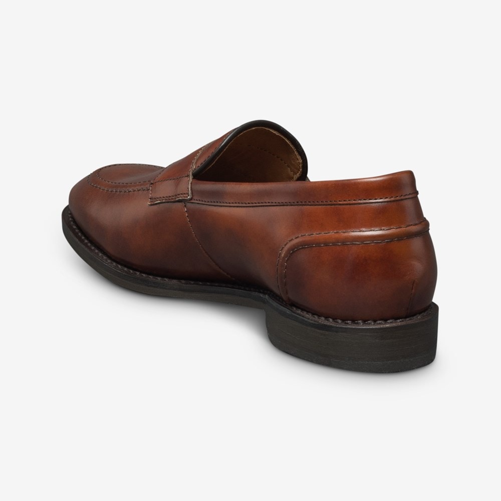 ALLEN EDMONDS RANDOLPH 2.0 PENNY LOAFER - CHILI MUSEUM LEATHER