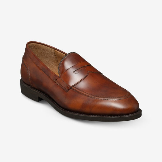 ALLEN EDMONDS RANDOLPH 2.0 PENNY LOAFER - CHILI MUSEUM LEATHER