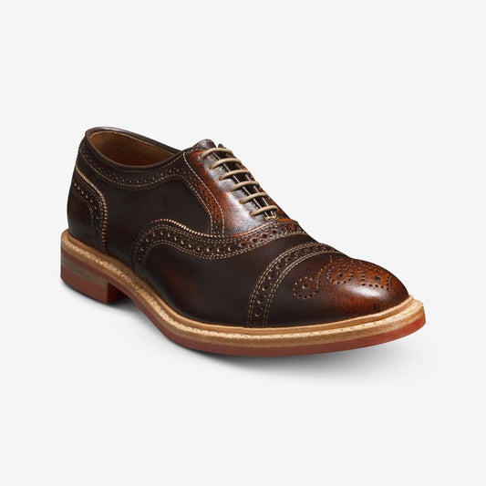 ALLEN EDMONDS STRANDMOK OXFORD - BROWN SADDLE